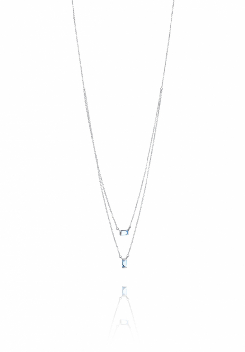 A Macaron Dream Stud Naszyjniki Srebro 40-45 cm w grupie Naszyjniki / Srebrne naszyjniki w SCANDINAVIAN JEWELRY DESIGN (10-100-01987-4045)