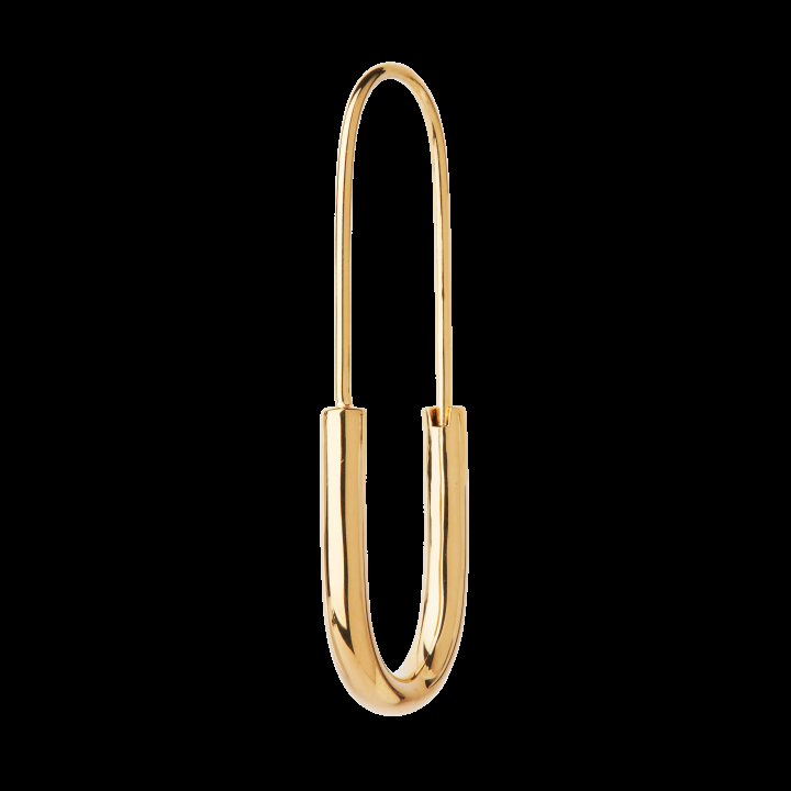 Chance Earring Goldplated Silver (One) w grupie Kolczyki / Złote kolczyki w SCANDINAVIAN JEWELRY DESIGN (100532)