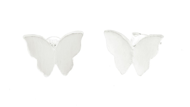 Butterfly Kolczyk Srebro w grupie Kolczyki / Srebrne kolczyki w SCANDINAVIAN JEWELRY DESIGN (1421410004)