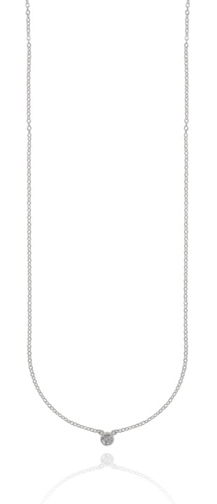 Cubic Naszyjniki Srebro 55-60 cm w grupie Naszyjniki / Srebrne naszyjniki w SCANDINAVIAN JEWELRY DESIGN (1526211012)