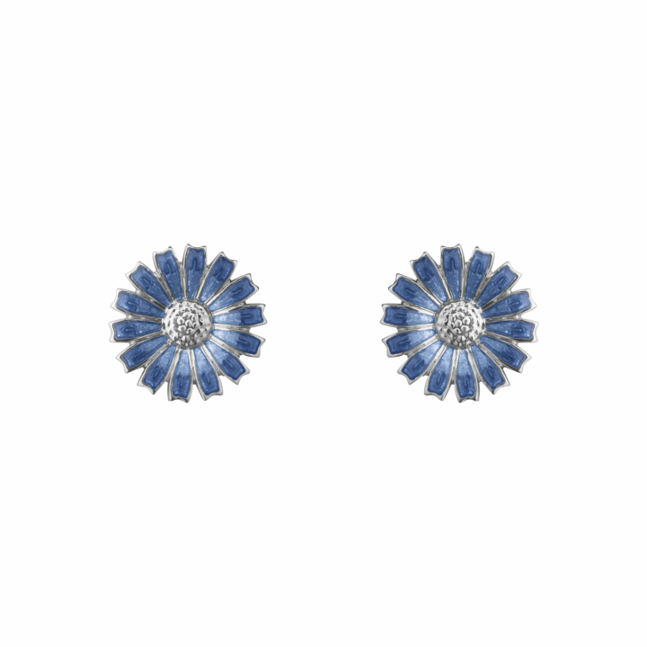 DAISY EARSTUD BLUE 11MM w grupie Kolczyki / Srebrne kolczyki w SCANDINAVIAN JEWELRY DESIGN (20001544)