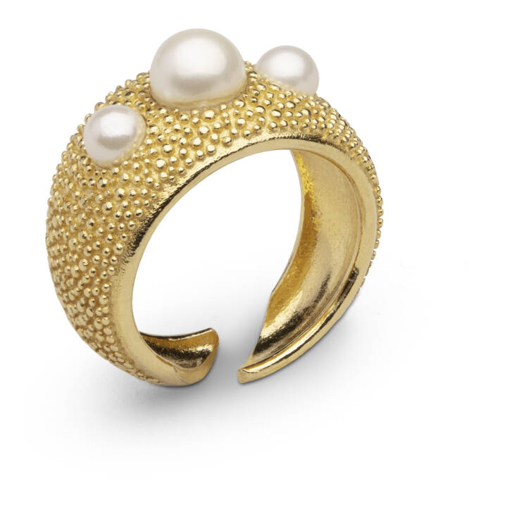 Pearl bubble Pierścionek Złoto w grupie Pierścionki w SCANDINAVIAN JEWELRY DESIGN (2115521165V)