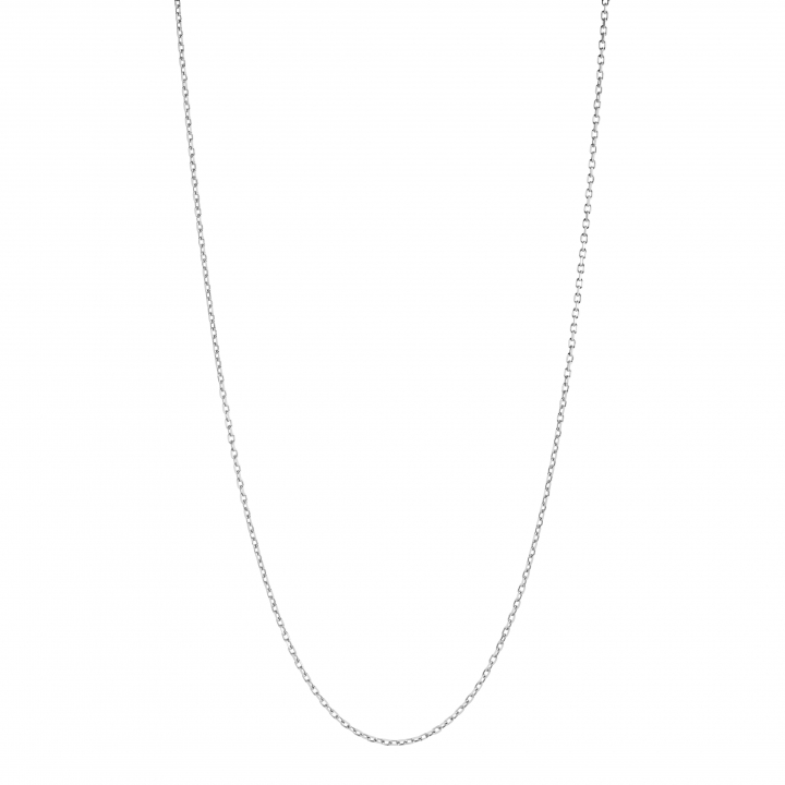 Chain 50 Adjustable Necklace 50 Silver (One) w grupie Naszyjniki / Srebrne naszyjniki w SCANDINAVIAN JEWELRY DESIGN (300370AG-50)