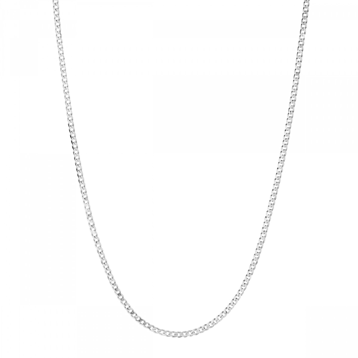 Saffi Necklace 50 Silver (One) w grupie Naszyjniki / Srebrne naszyjniki w SCANDINAVIAN JEWELRY DESIGN (300407AG-50)