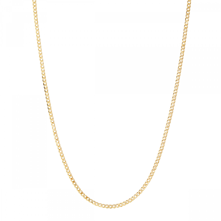 Saffi Necklace 50 Goldplated Silver (One) w grupie Naszyjniki / Złote naszyjniki w SCANDINAVIAN JEWELRY DESIGN (300407YG-50)