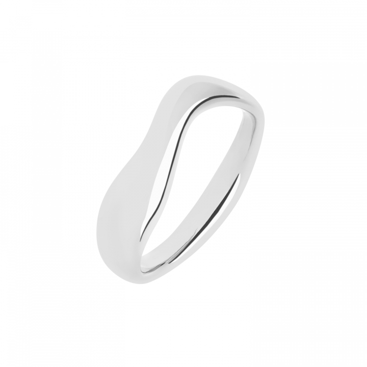 Vayu Ring Silver w grupie Pierścionki / Srebrne pierścionki w SCANDINAVIAN JEWELRY DESIGN (500417AG)