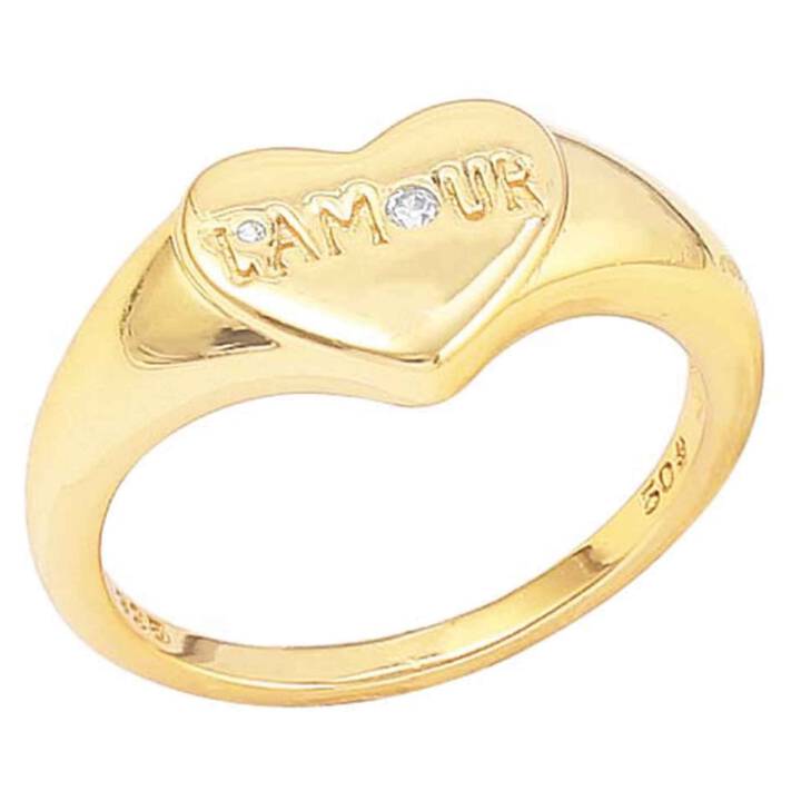 L'amour Pierścionek Złoto w grupie Pierścionki / Złote pierścionki w SCANDINAVIAN JEWELRY DESIGN (S08224G)