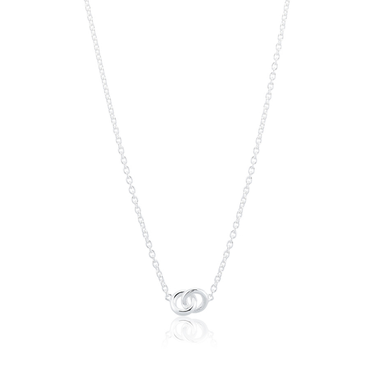 The knot mini Necklace Silver w grupie Naszyjniki / Srebrne naszyjniki w SCANDINAVIAN JEWELRY DESIGN (s224)
