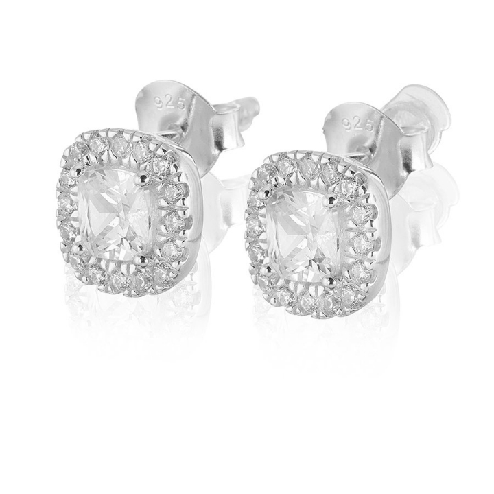 Glamorous Earrings studs Silver w grupie Kolczyki / Srebrne kolczyki w SCANDINAVIAN JEWELRY DESIGN (s305)
