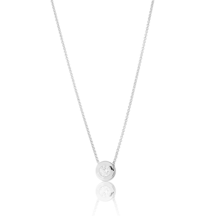 Älskad Necklace Silver w grupie Naszyjniki / Srebrne naszyjniki w SCANDINAVIAN JEWELRY DESIGN (s60)