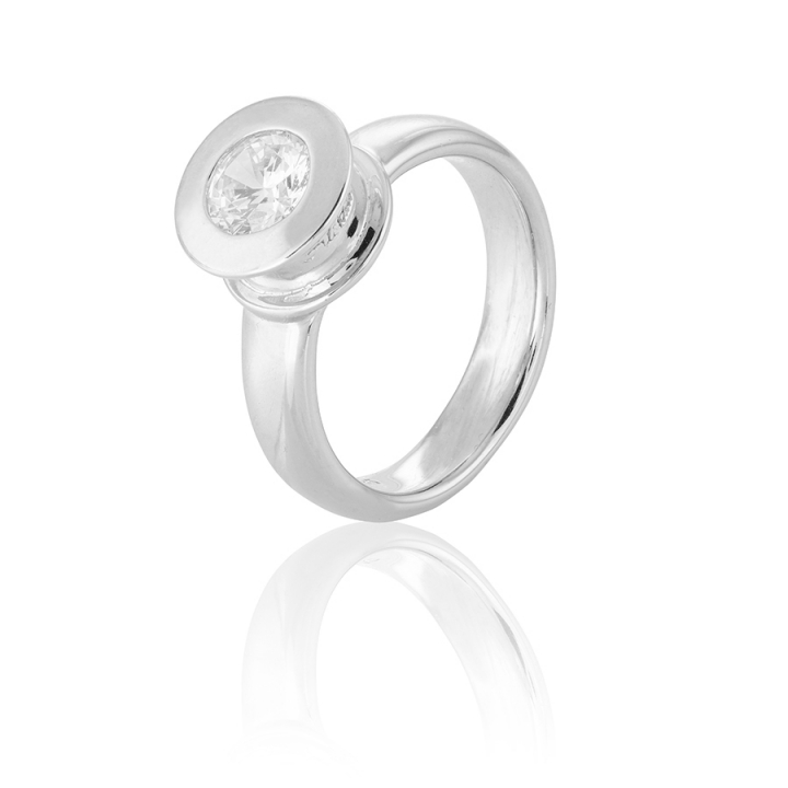 Älskad Ring Silver w grupie Pierścionki / Srebrne pierścionki w SCANDINAVIAN JEWELRY DESIGN (s81-R)