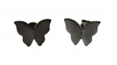 Butterfly Kolczyk black
